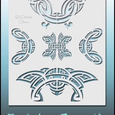 Full Size Bad Ass Stencil 6096